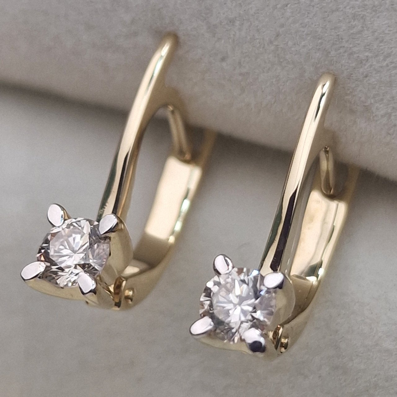 Серьги Deimantas 103754626 2,6гр 0,53ct. купить,NaN