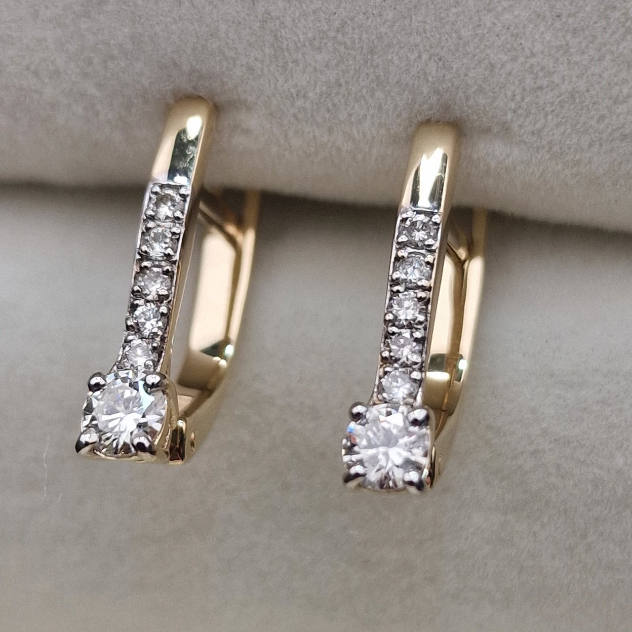 Серьги Deimantas 104885366 2,47гр 0,426ct. купить,NaN