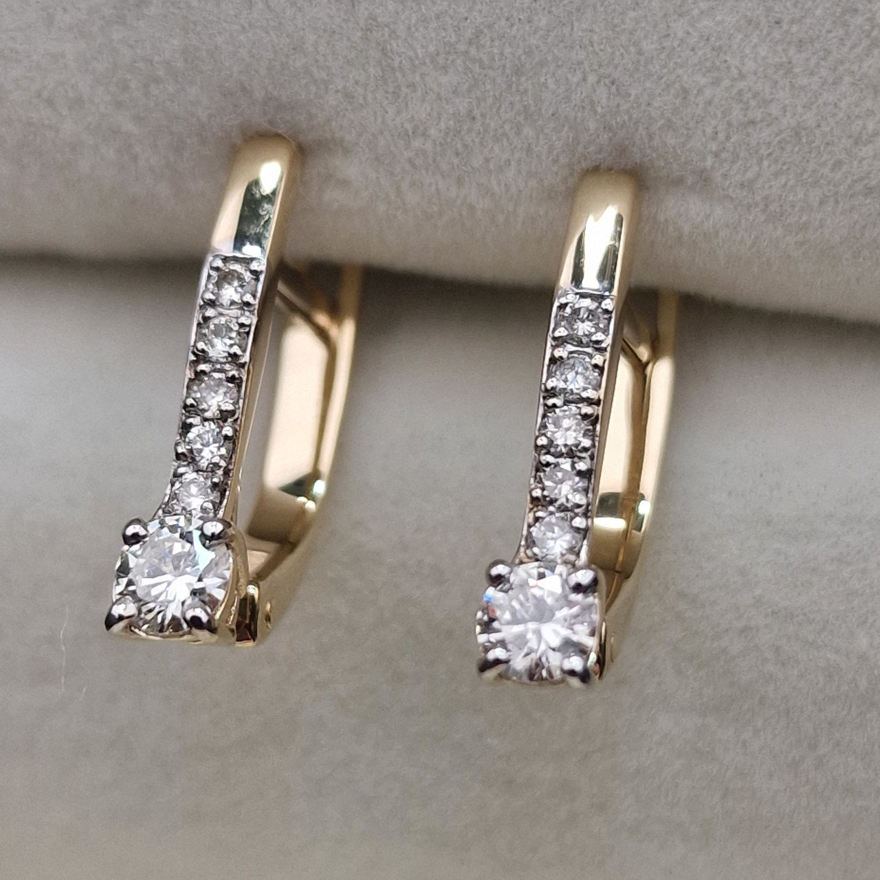 Серьги Deimantas 104885366 2,47гр 0,426ct. купить,NaN