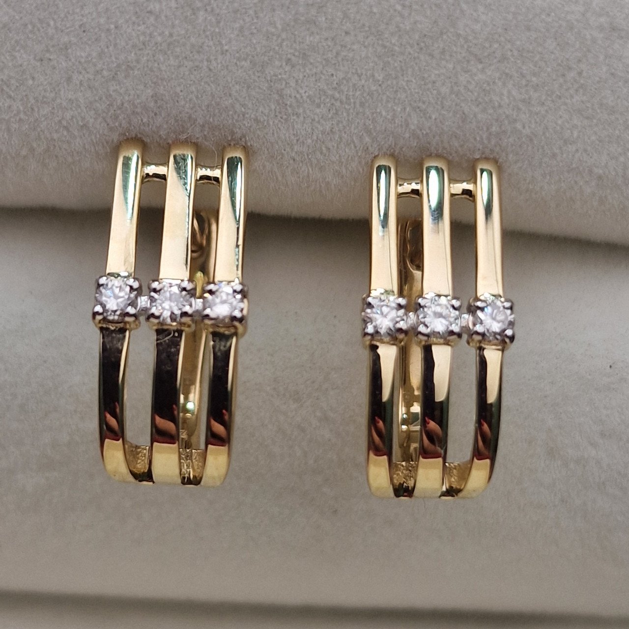 Серьги Deimantas 104885394 3,52гр 0,202ct. купить,NaN