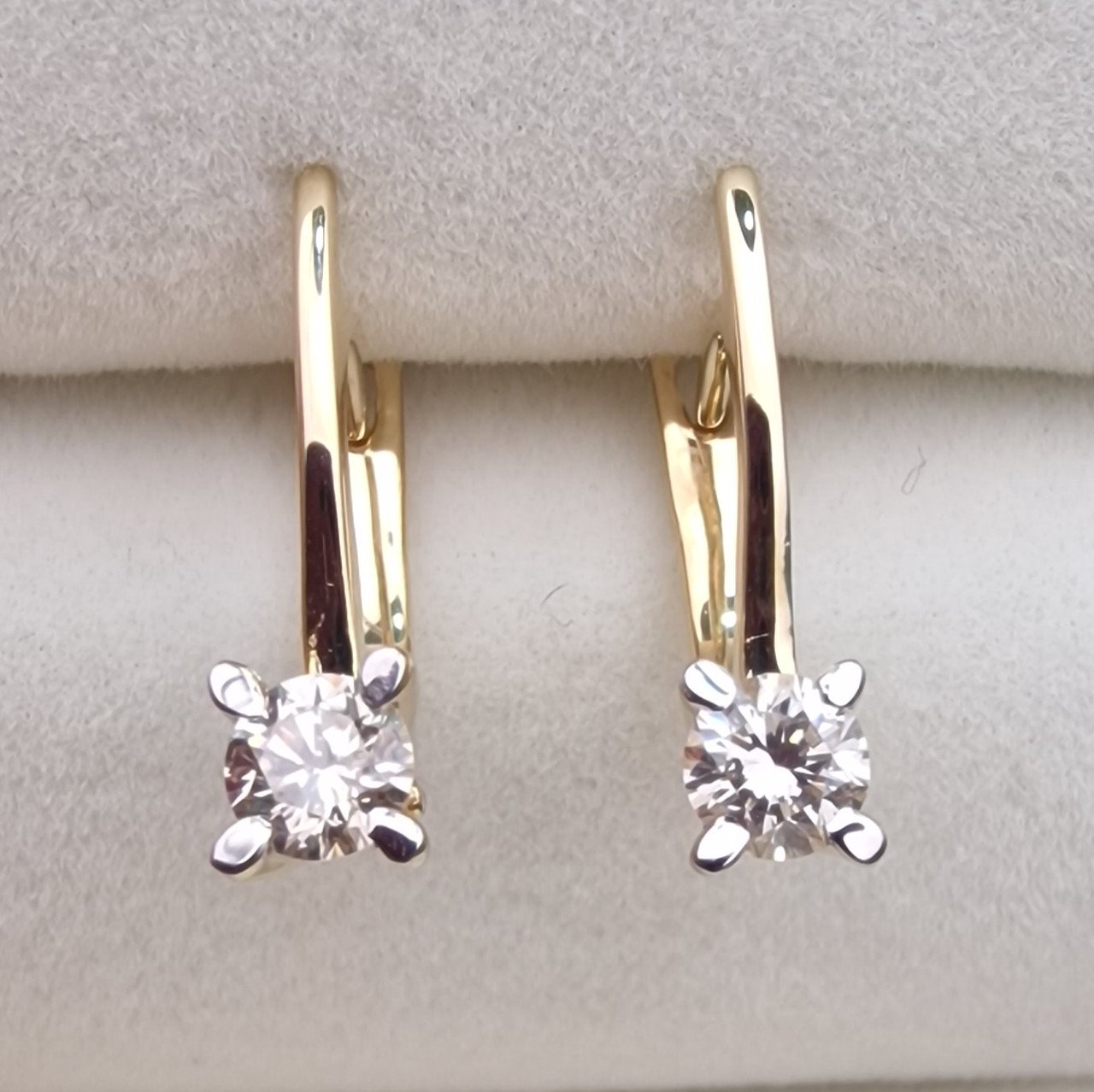Серьги Deimantas 103754626 2,6гр 0,53ct. купить,NaN