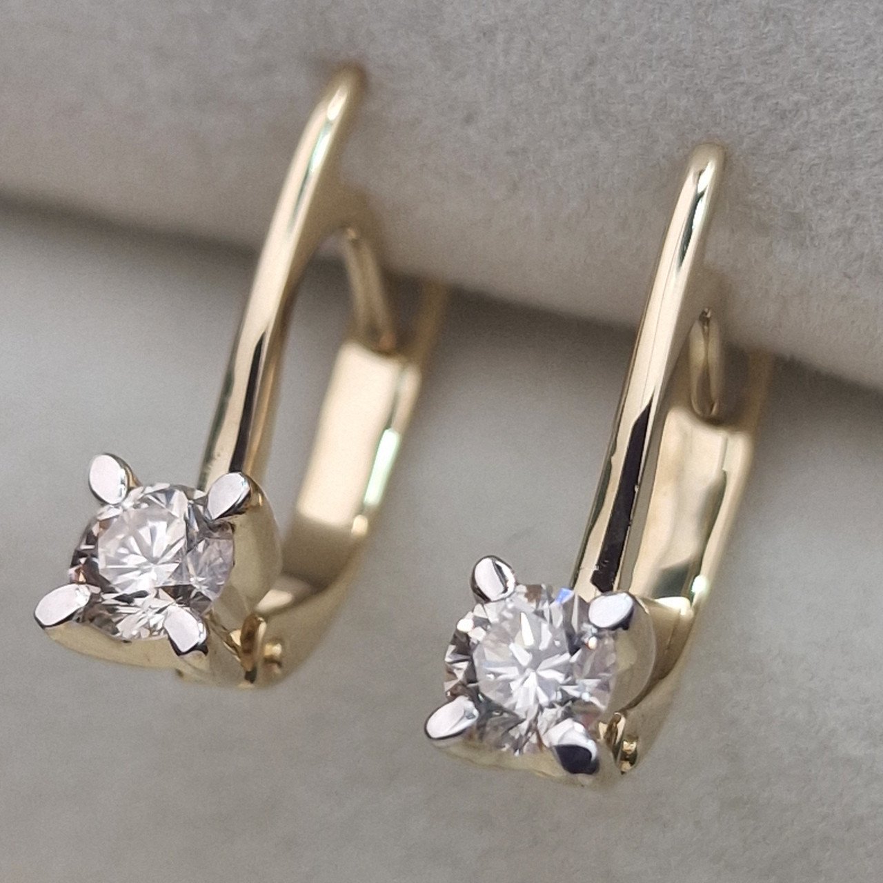 Серьги Deimantas 103754626 2,6гр 0,53ct. купить,NaN
