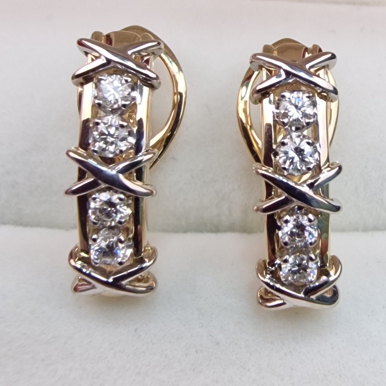 Серьги Deimantas 103753683 6,86гр 0,45ct. купить,NaN