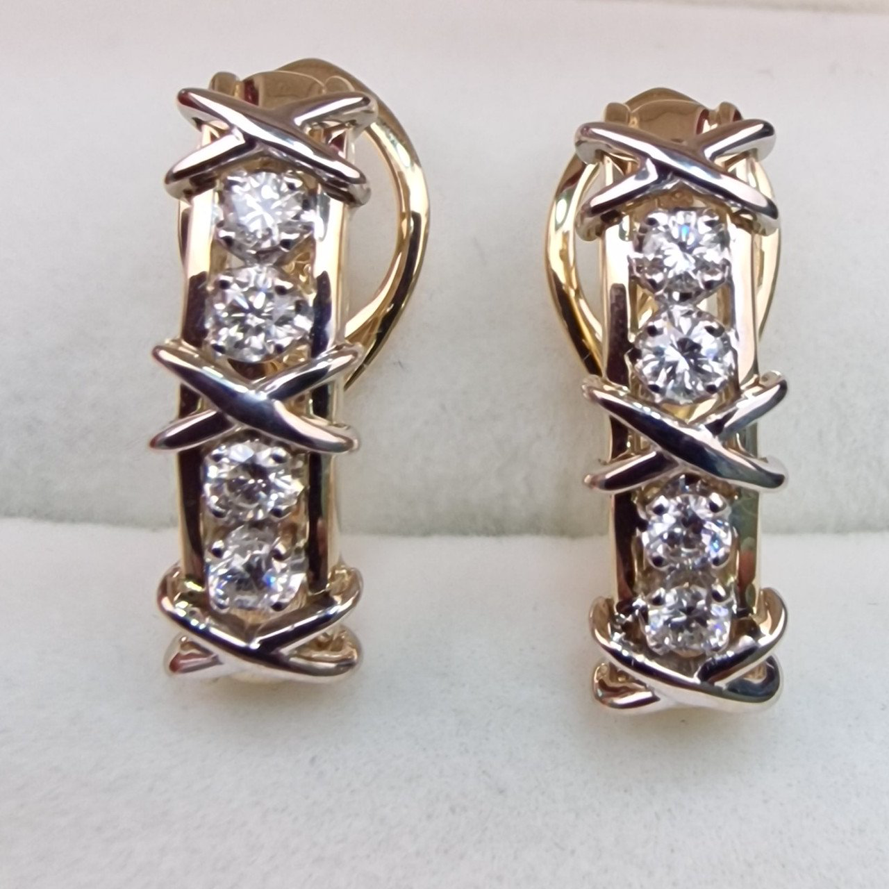 Серьги Deimantas 103753683 6,86гр 0,45ct. купить,NaN