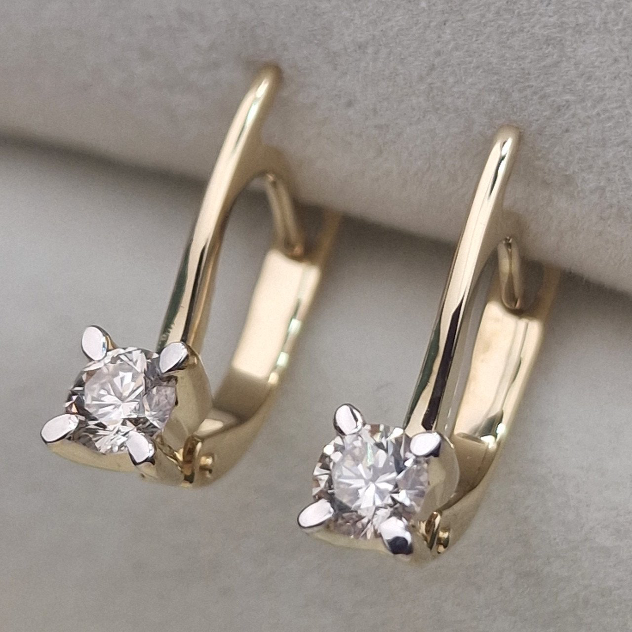 Серьги Deimantas 103754626 2,6гр 0,53ct. купить,NaN