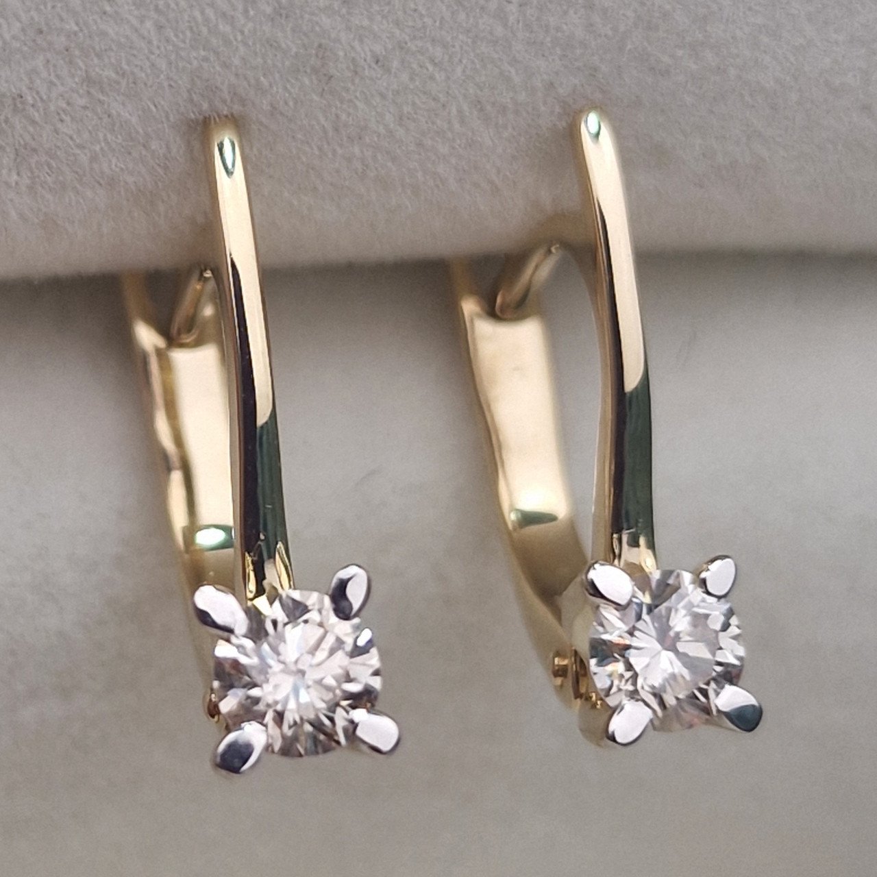 Серьги Deimantas 103754626 2,6гр 0,53ct. купить,NaN
