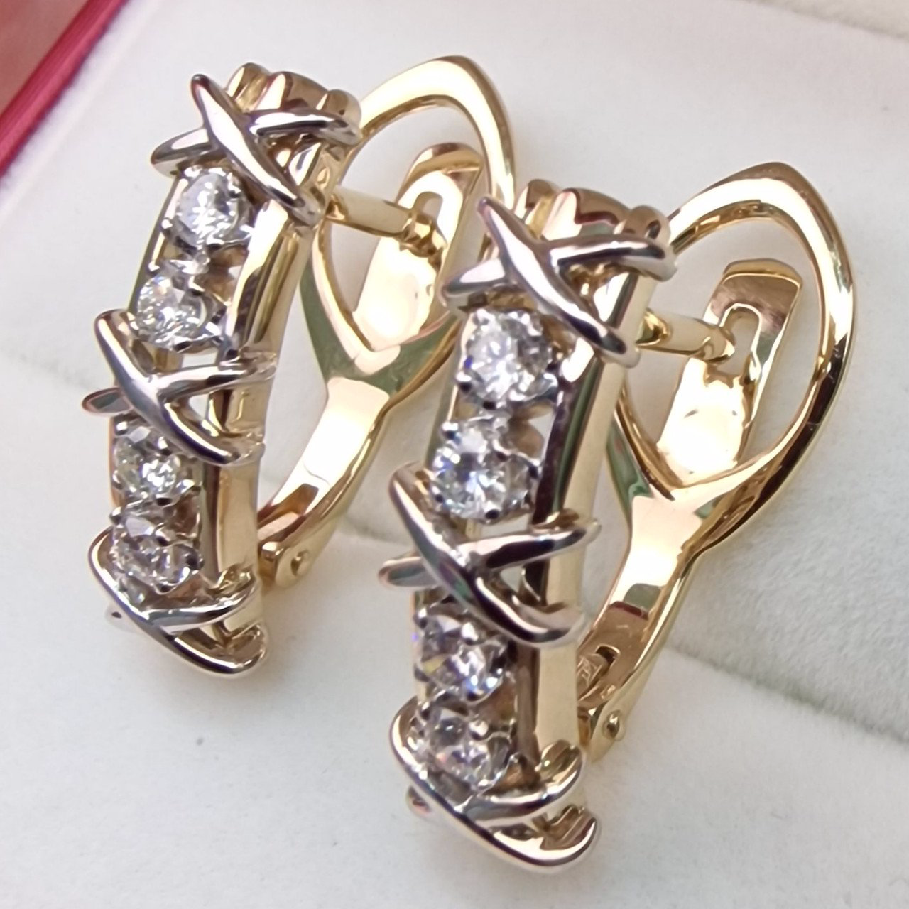 Серьги Deimantas 103753683 6,86гр 0,45ct. купить,NaN