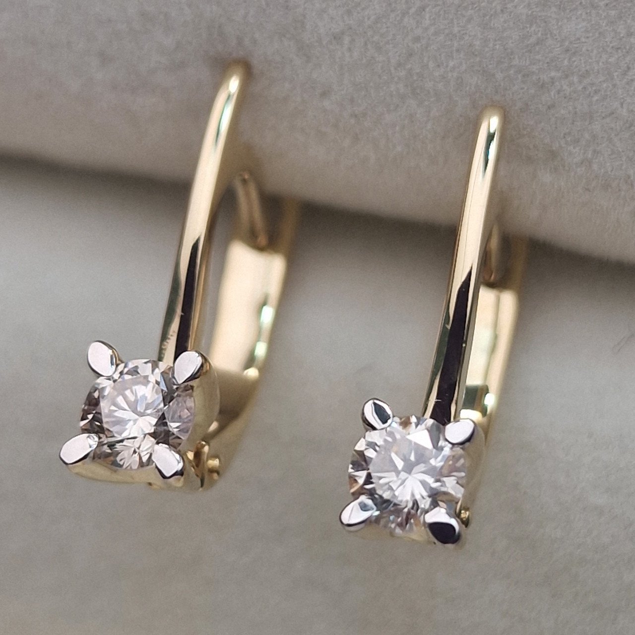 Серьги Deimantas 103754626 2,6гр 0,53ct. купить,NaN