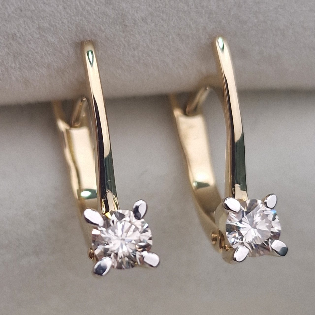 Серьги Deimantas 103754626 2,6гр 0,53ct. купить,NaN