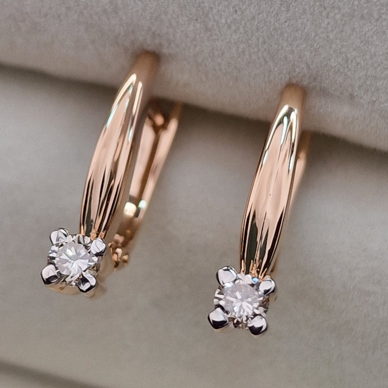 Серьги Deimantas 104885428 3гр 0,24ct. купить,NaN