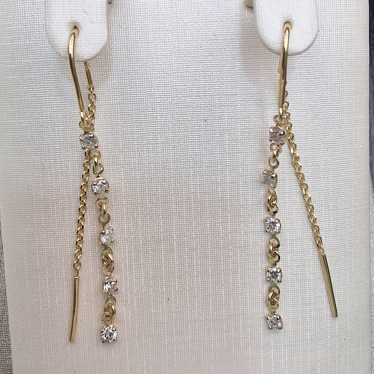 Серьги Deimantas 103754671 1,83гр 0,58ct. купить,NaN
