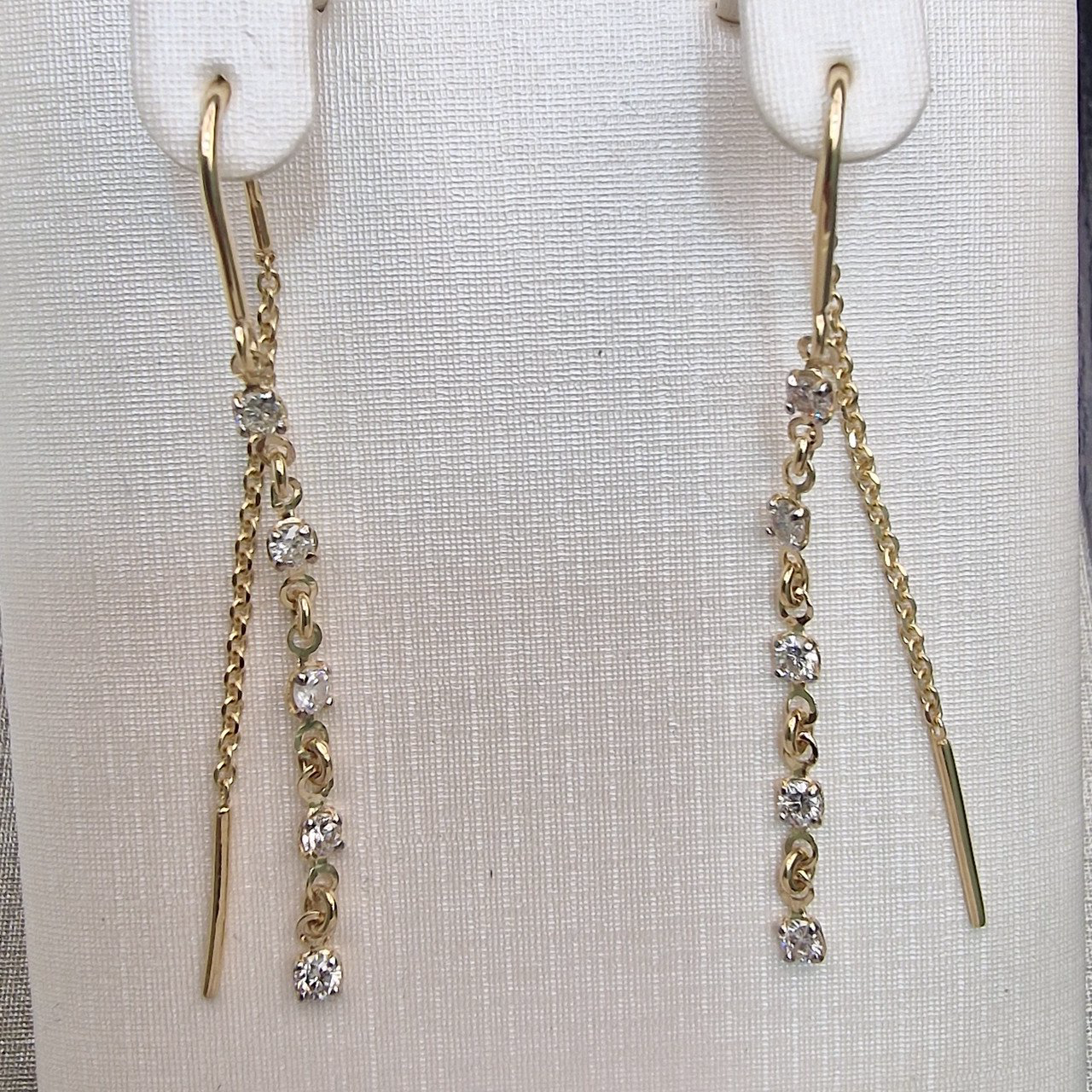 Серьги Deimantas 103754671 1,83гр 0,58ct. купить,NaN