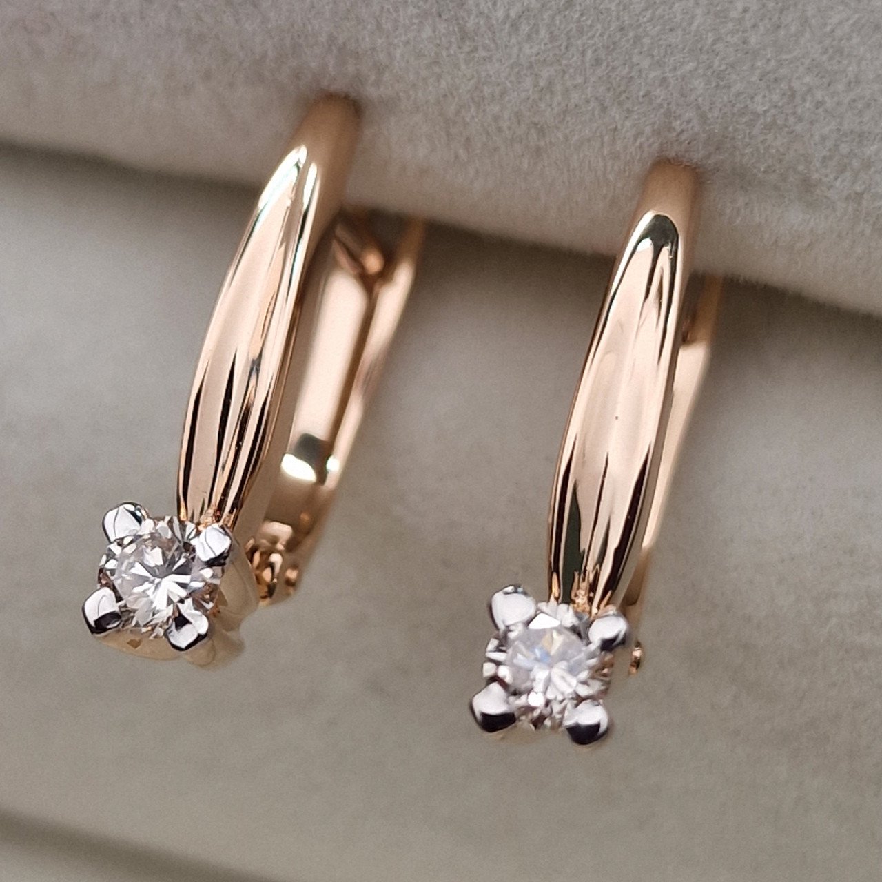 Серьги Deimantas 104885428 3гр 0,24ct. купить,NaN