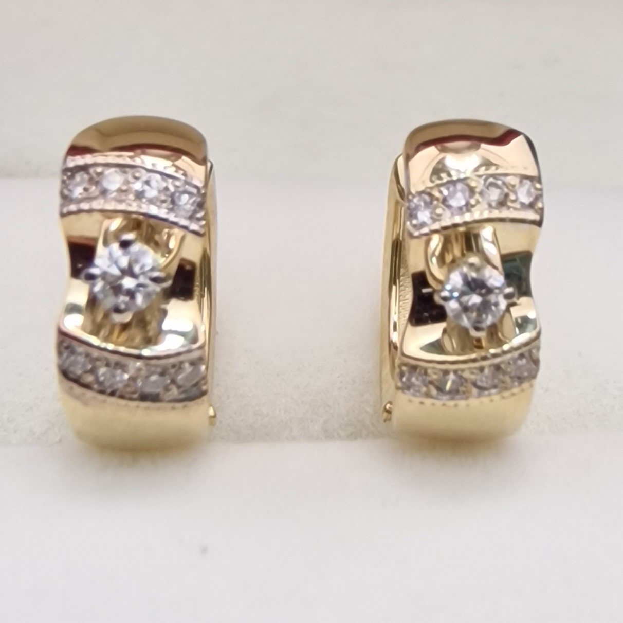 Серьги Deimantas 103754639 4,16гр 0,259ct. купить,NaN