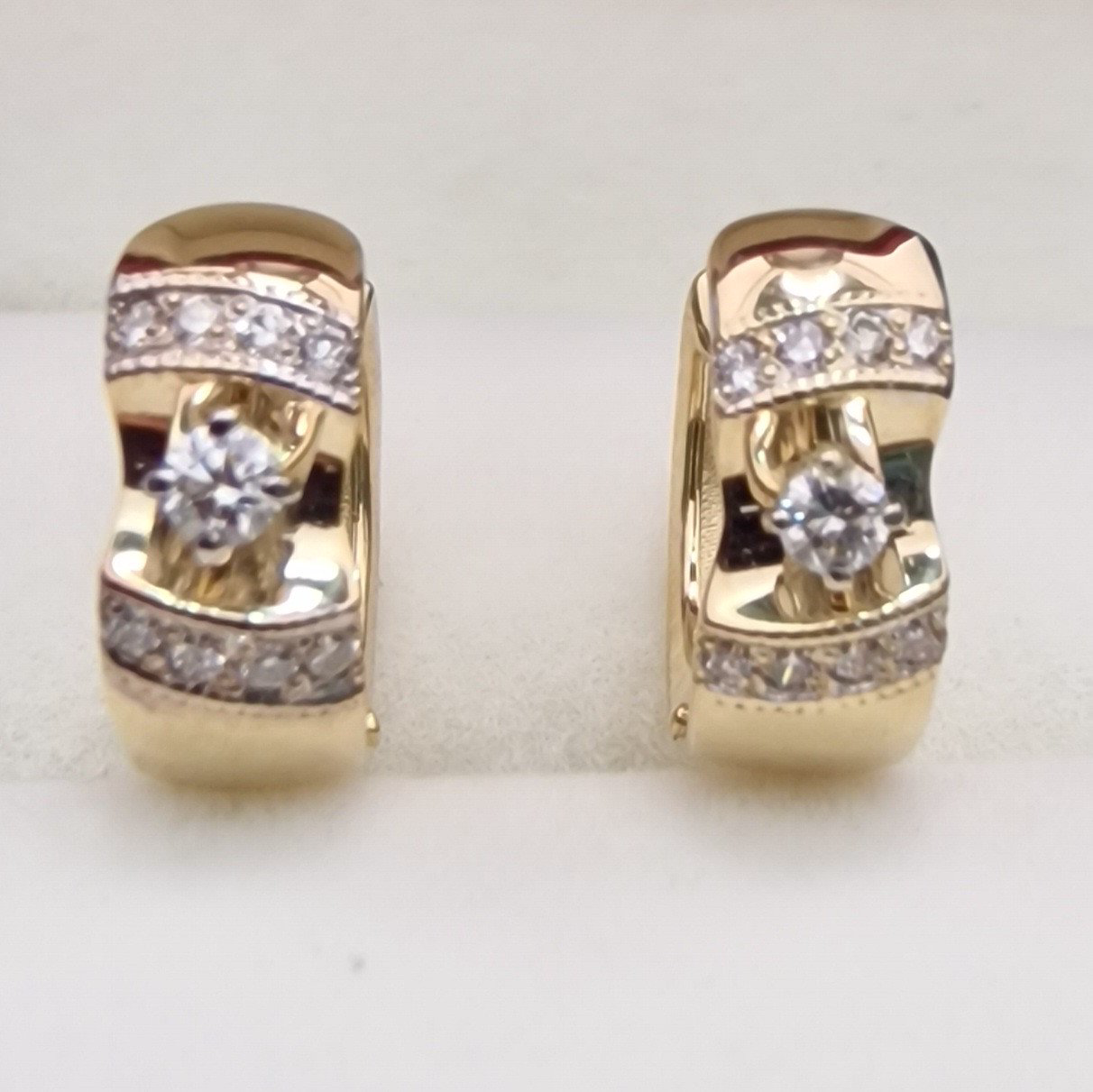Серьги Deimantas 103754639 4,16гр 0,259ct. купить,NaN