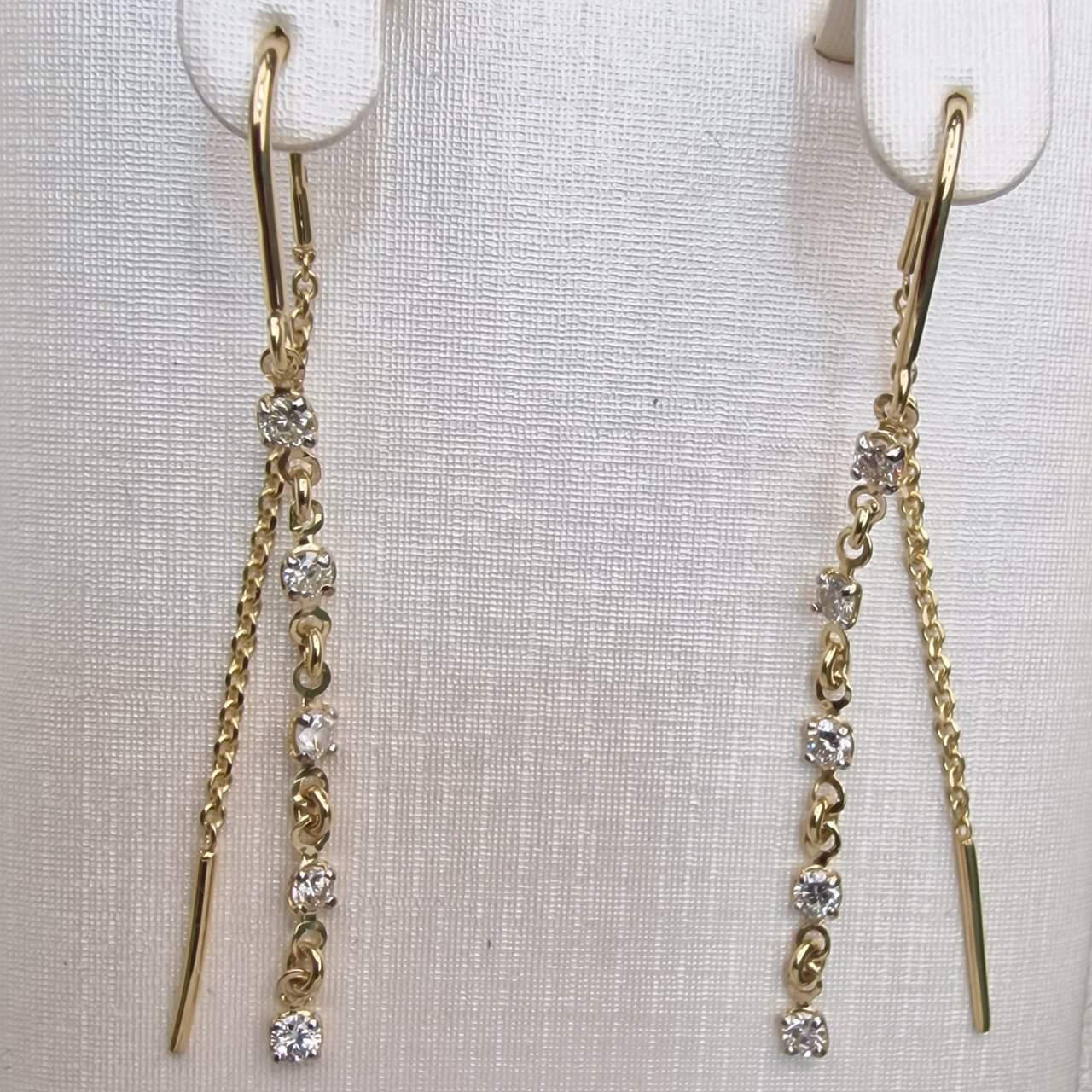 Серьги Deimantas 103754671 1,83гр 0,58ct. купить,NaN