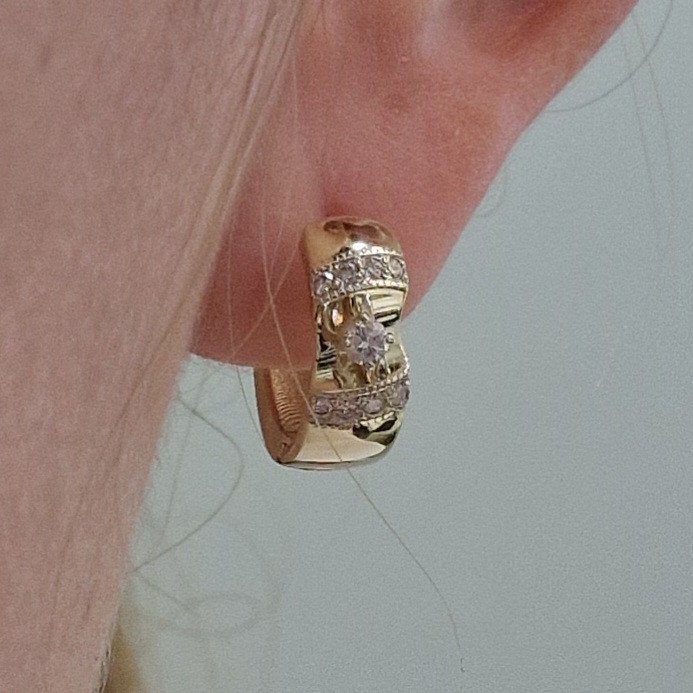 Серьги Deimantas 103754639 4,16гр 0,259ct. купить,NaN