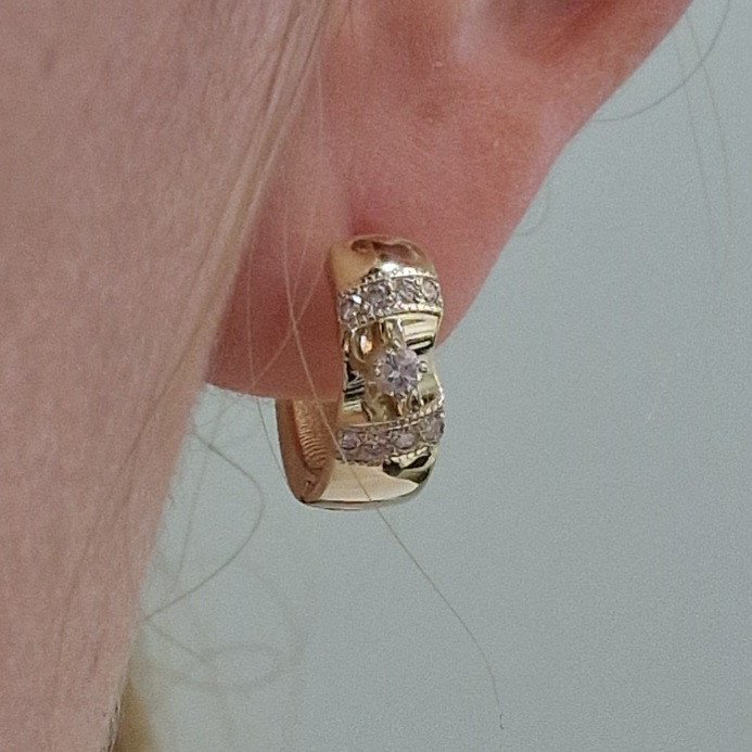 Серьги Deimantas 103754639 4,16гр 0,259ct. купить,NaN