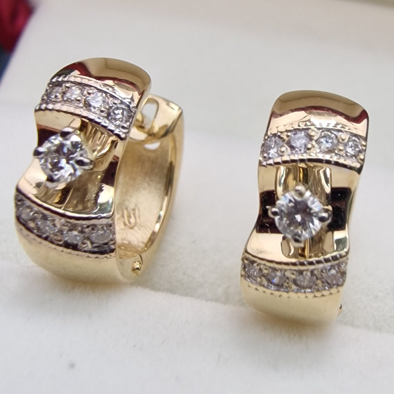Серьги Deimantas 103754639 4,16гр 0,259ct. купить,NaN