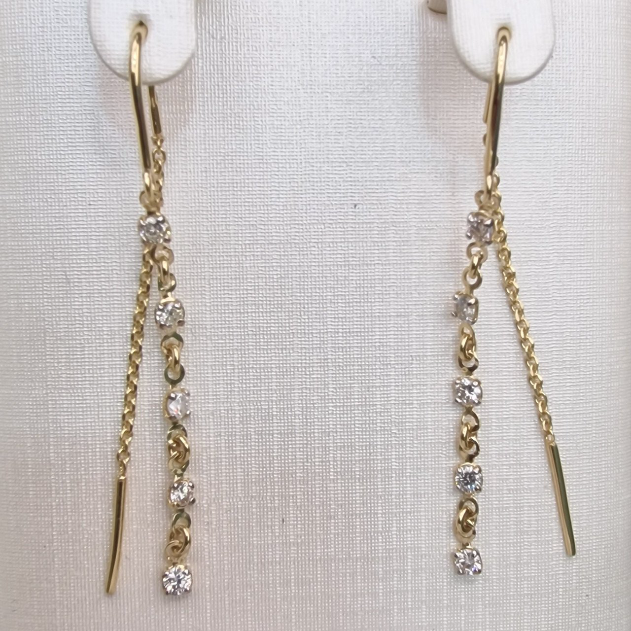 Серьги Deimantas 103754671 1,83гр 0,58ct. купить,NaN