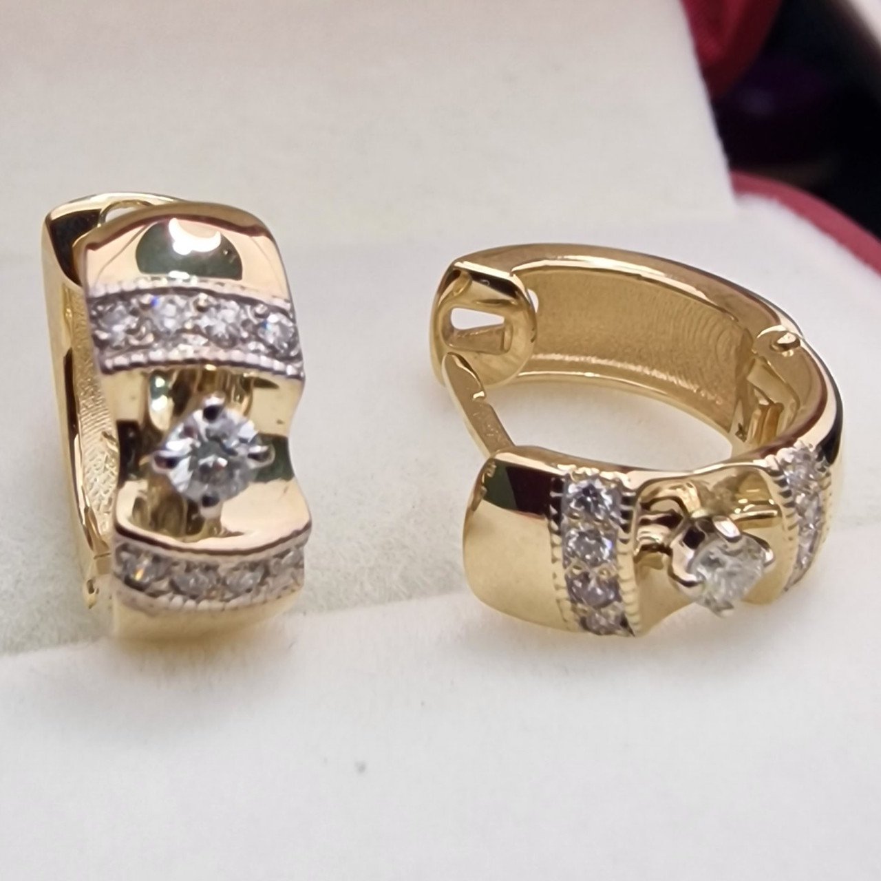 Серьги Deimantas 103754639 4,16гр 0,259ct. купить,NaN