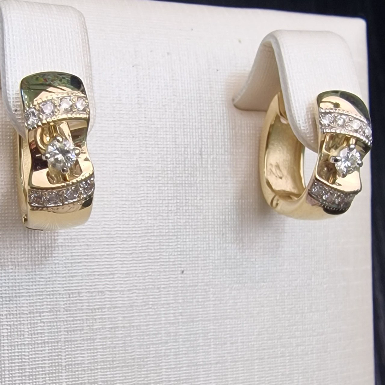 Серьги Deimantas 103754639 4,16гр 0,259ct. купить,NaN