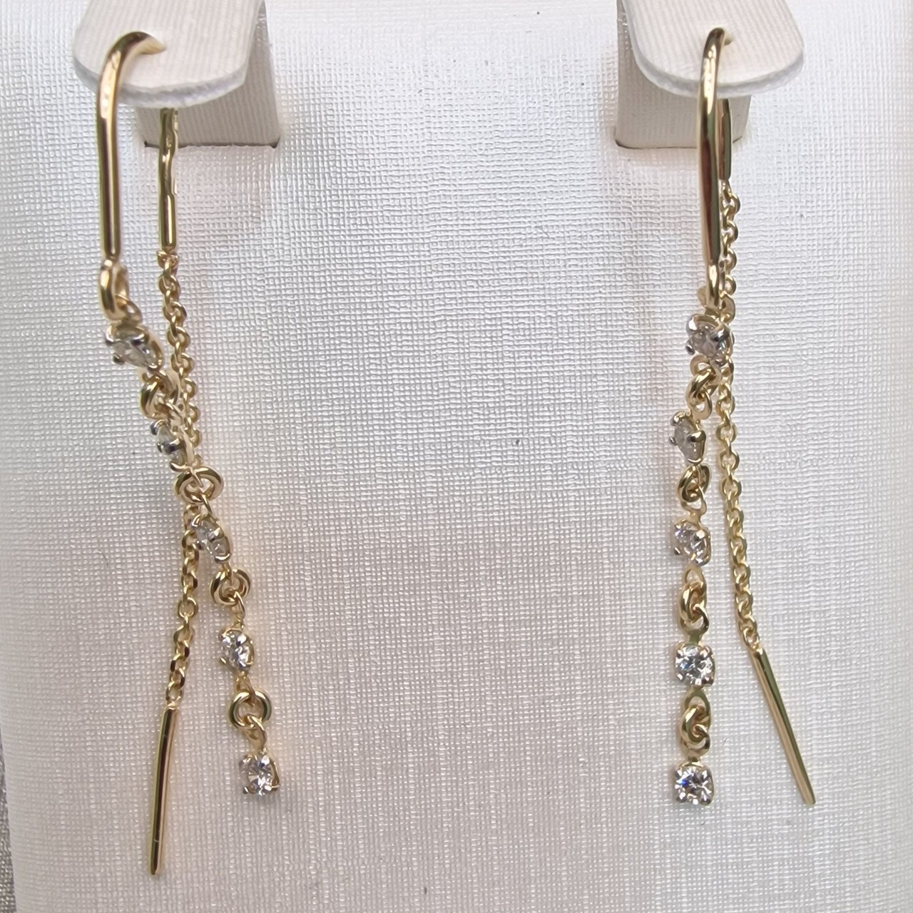 Серьги Deimantas 103754671 1,83гр 0,58ct. купить,NaN