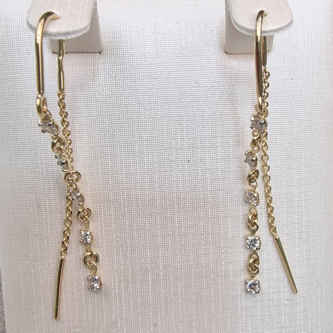 Серьги Deimantas 103754671 1,83гр 0,58ct. купить,NaN