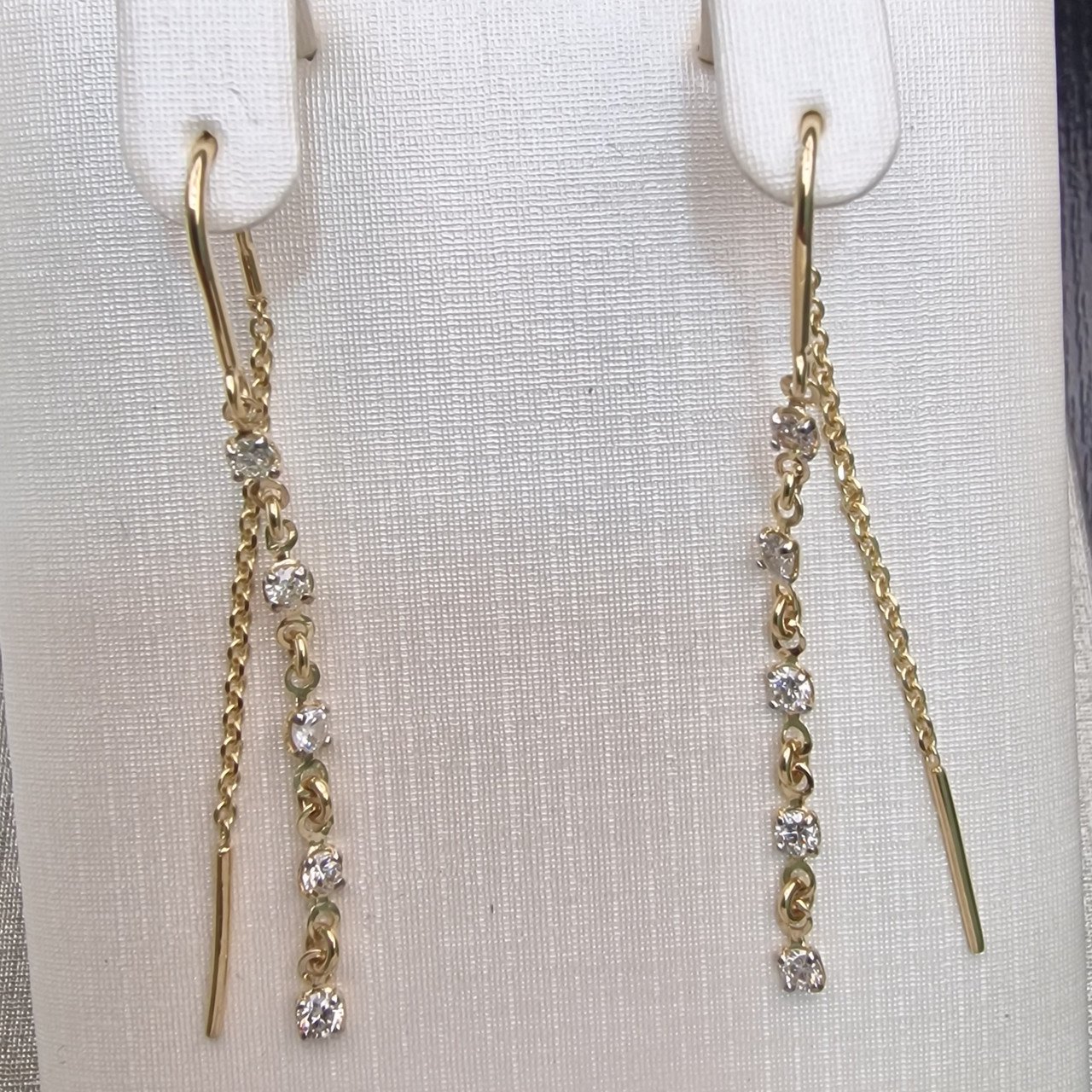 Серьги Deimantas 103754671 1,83гр 0,58ct. купить,NaN