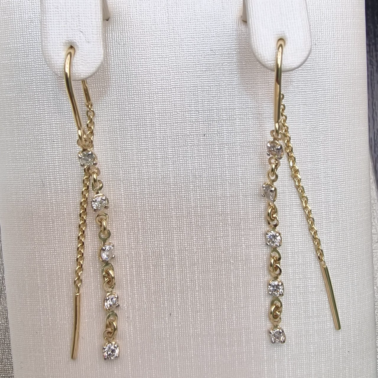Серьги Deimantas 103754671 1,83гр 0,58ct. купить,NaN