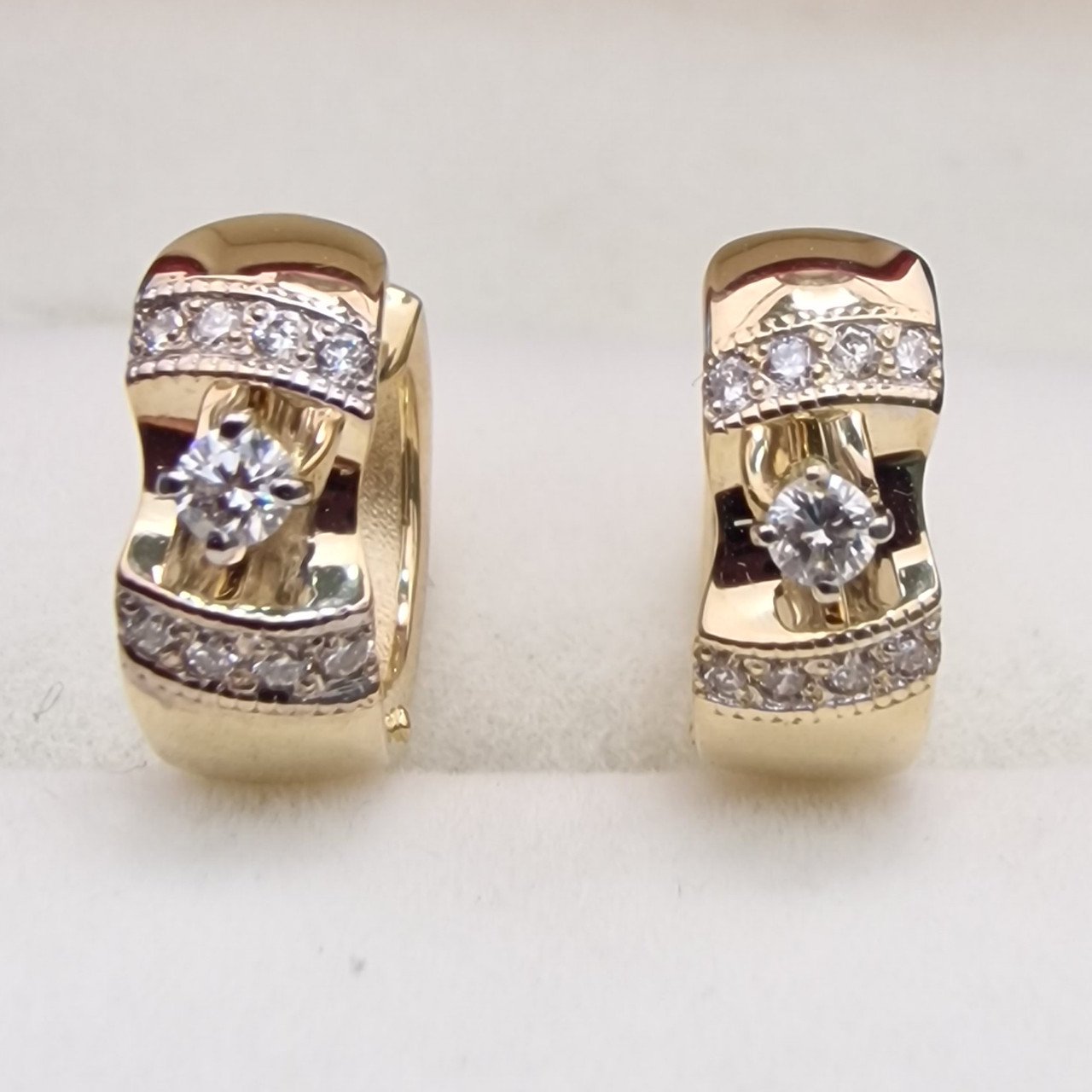 Серьги Deimantas 103754639 4,16гр 0,259ct. купить,NaN