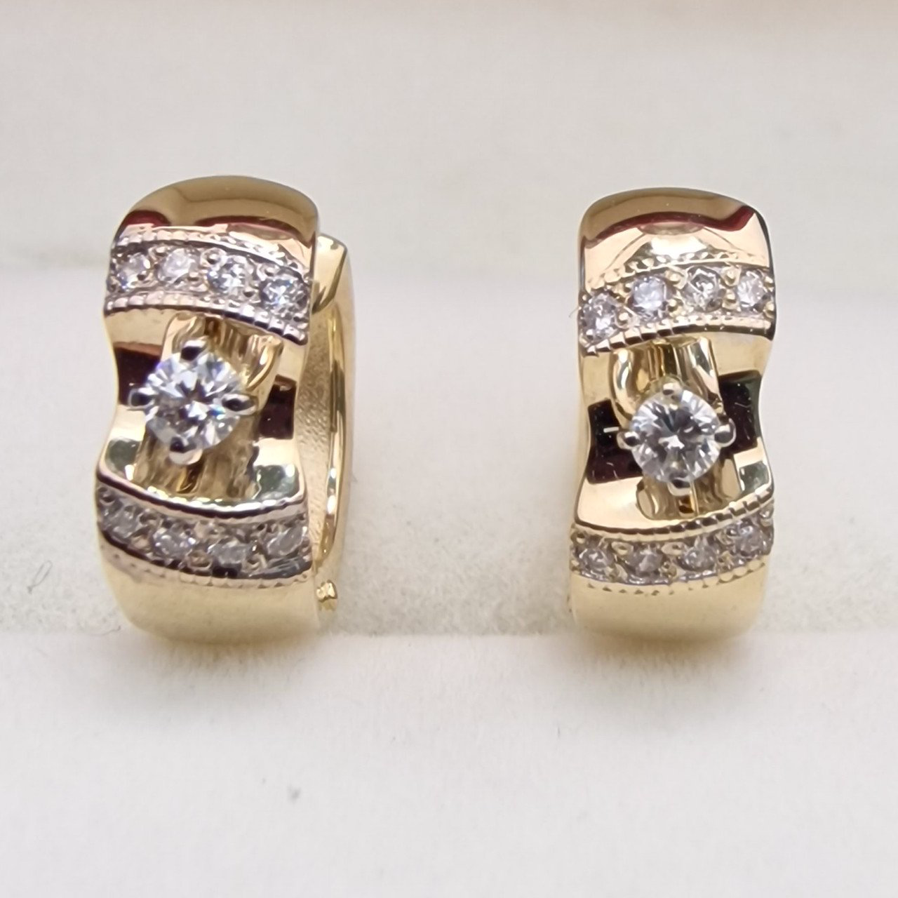 Серьги Deimantas 103754639 4,16гр 0,259ct. купить,NaN