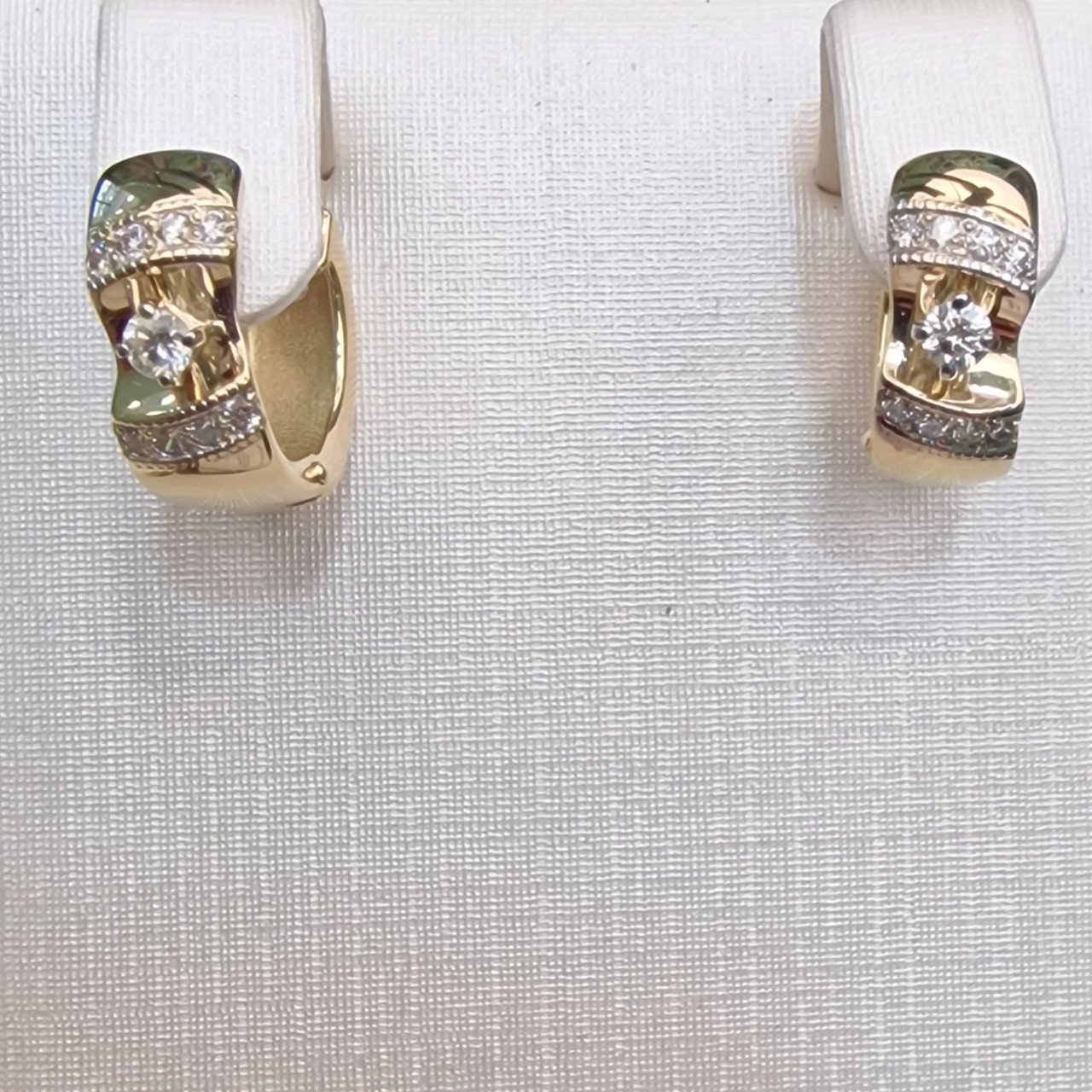 Серьги Deimantas 103754639 4,16гр 0,259ct. купить,NaN