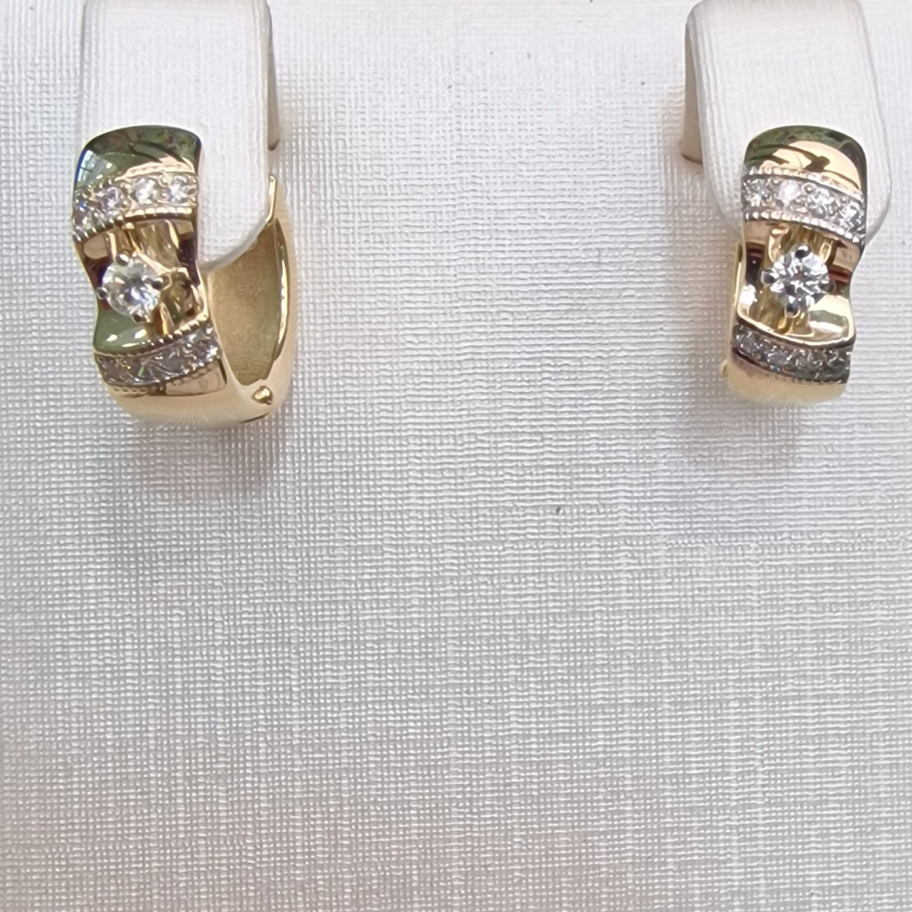 Серьги Deimantas 103754639 4,16гр 0,259ct. купить,NaN