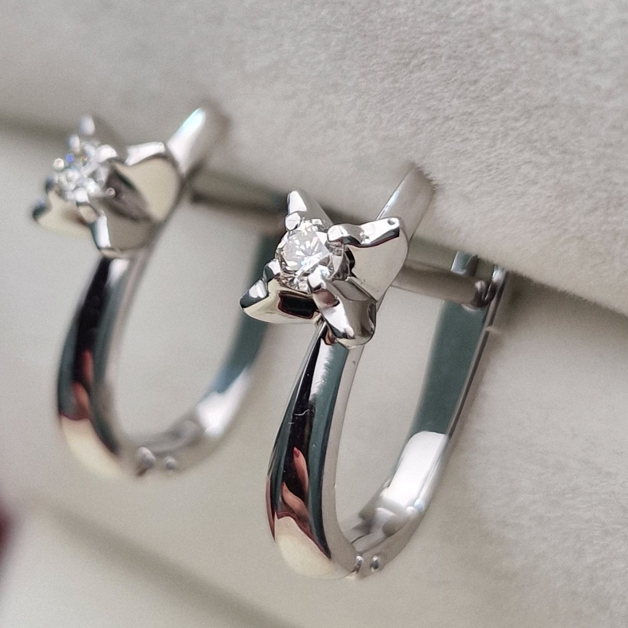 Серьги Deimantas 104885489 3,65гр 0,173ct. купить,NaN