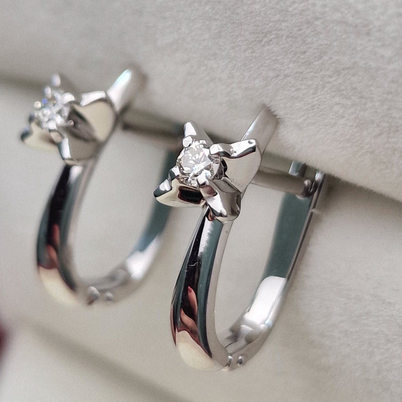 Серьги Deimantas 104885489 3,65гр 0,173ct. купить,NaN