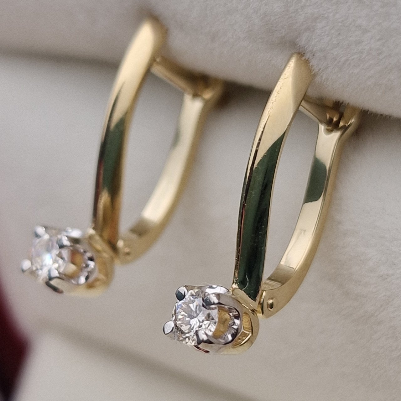 Серьги Deimantas 105154199 2,13гр 0,32ct. купить,NaN