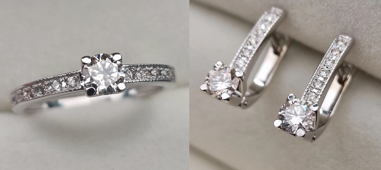 Комплект Deimantas 103795659 0,45ct 0,76ct. купить,NaN
