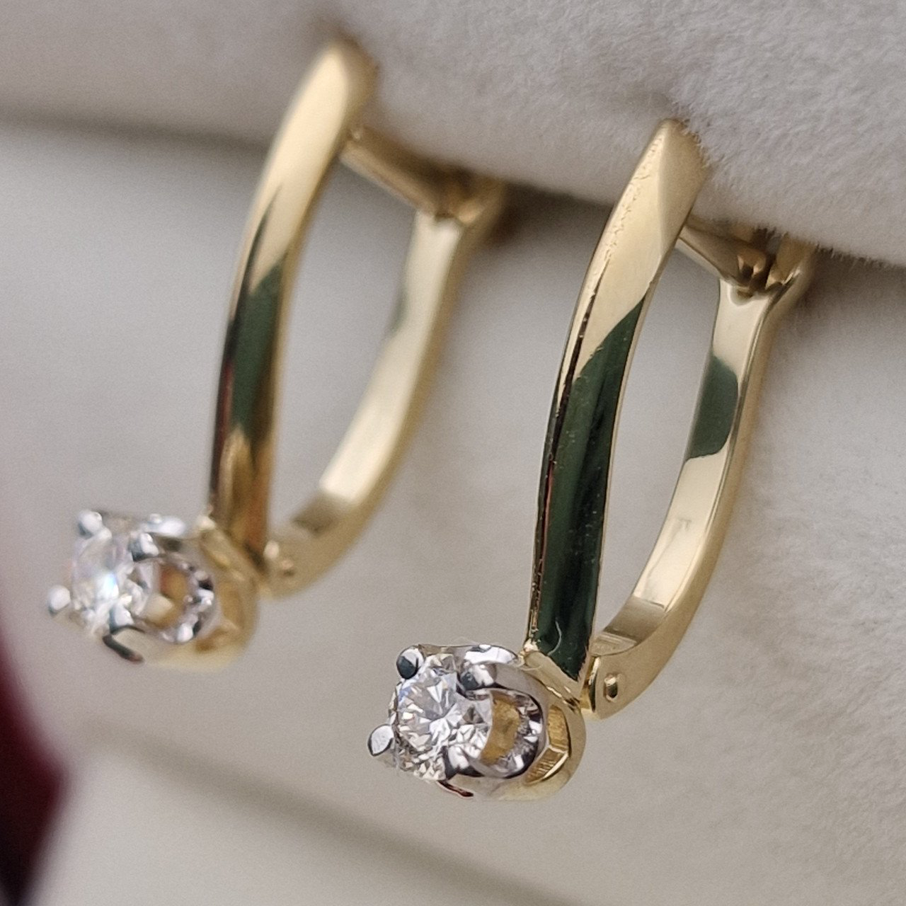 Серьги Deimantas 105154181 2,13гр 0,32ct. купить,NaN