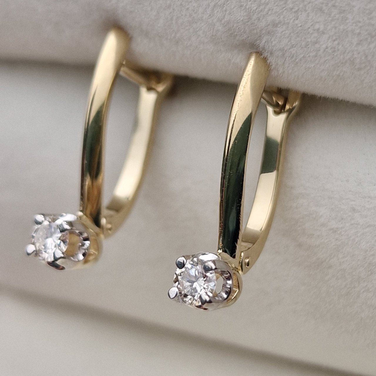 Серьги Deimantas 105154199 2,13гр 0,32ct. купить,NaN