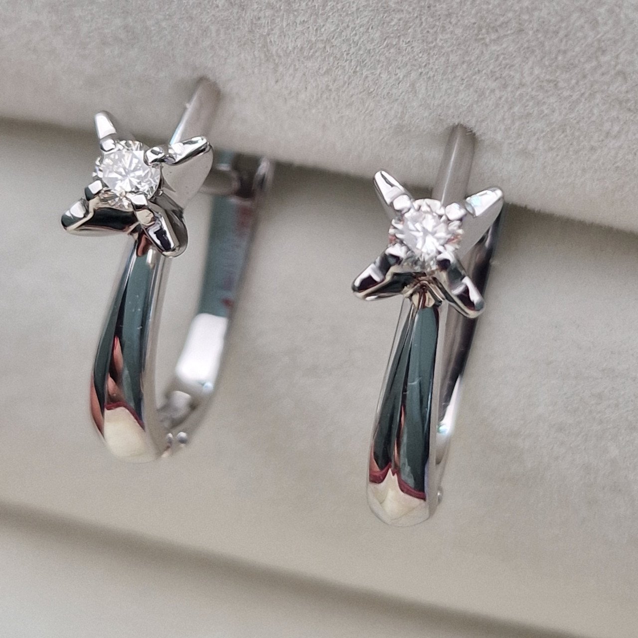 Серьги Deimantas 104885489 3,65гр 0,173ct. купить,NaN