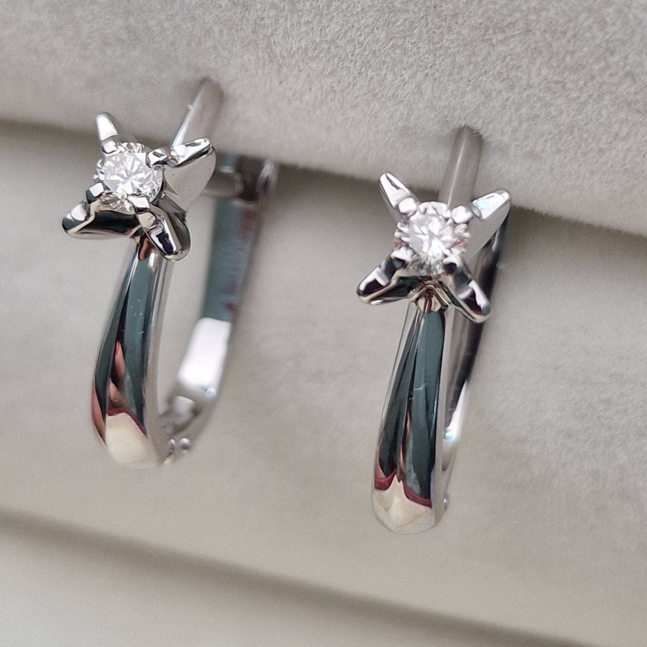 Серьги Deimantas 104885489 3,65гр 0,173ct. купить,NaN