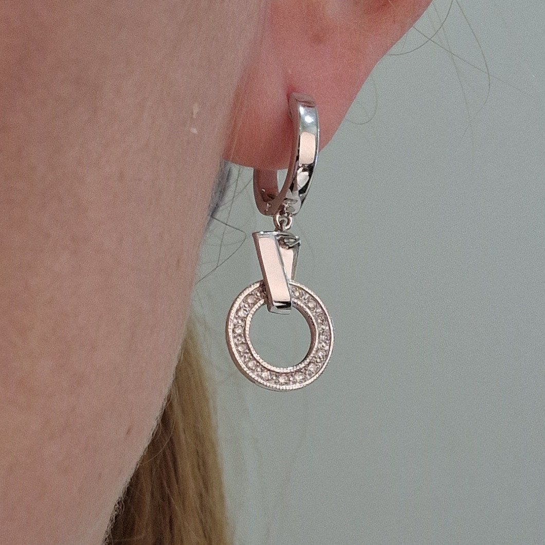 Серьги Deimantas 103754686 5,72гр 0,272ct. купить,NaN