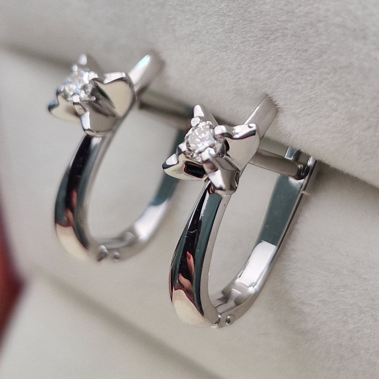 Серьги Deimantas 104885489 3,65гр 0,173ct. купить,NaN