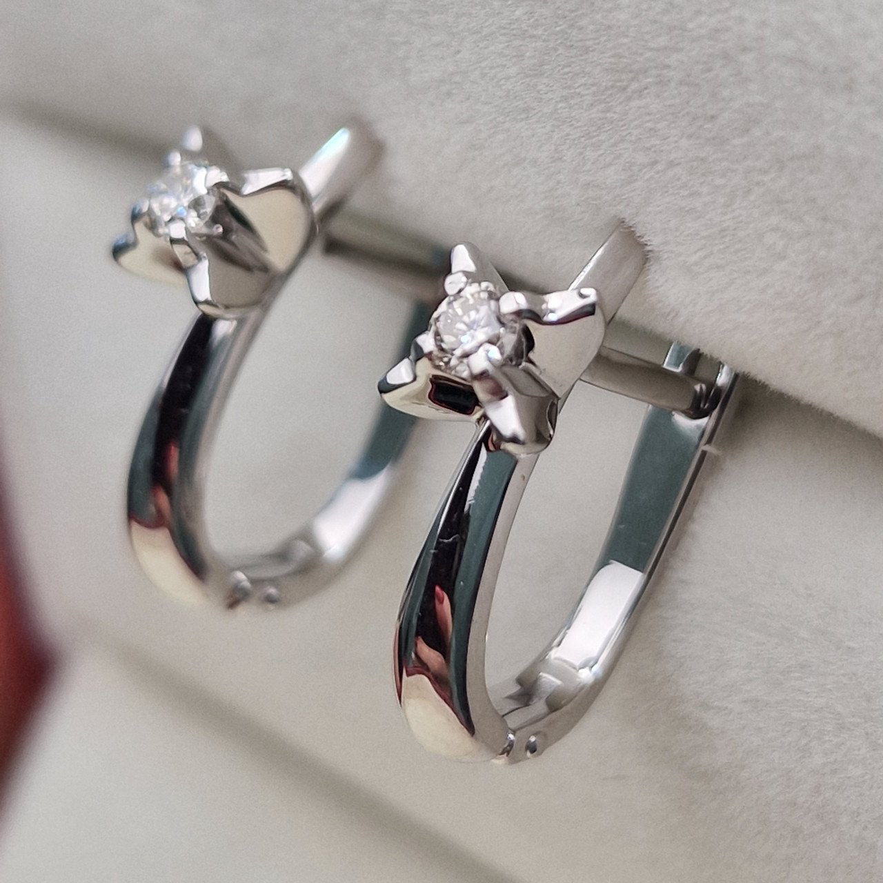 Серьги Deimantas 104885489 3,65гр 0,173ct. купить,NaN
