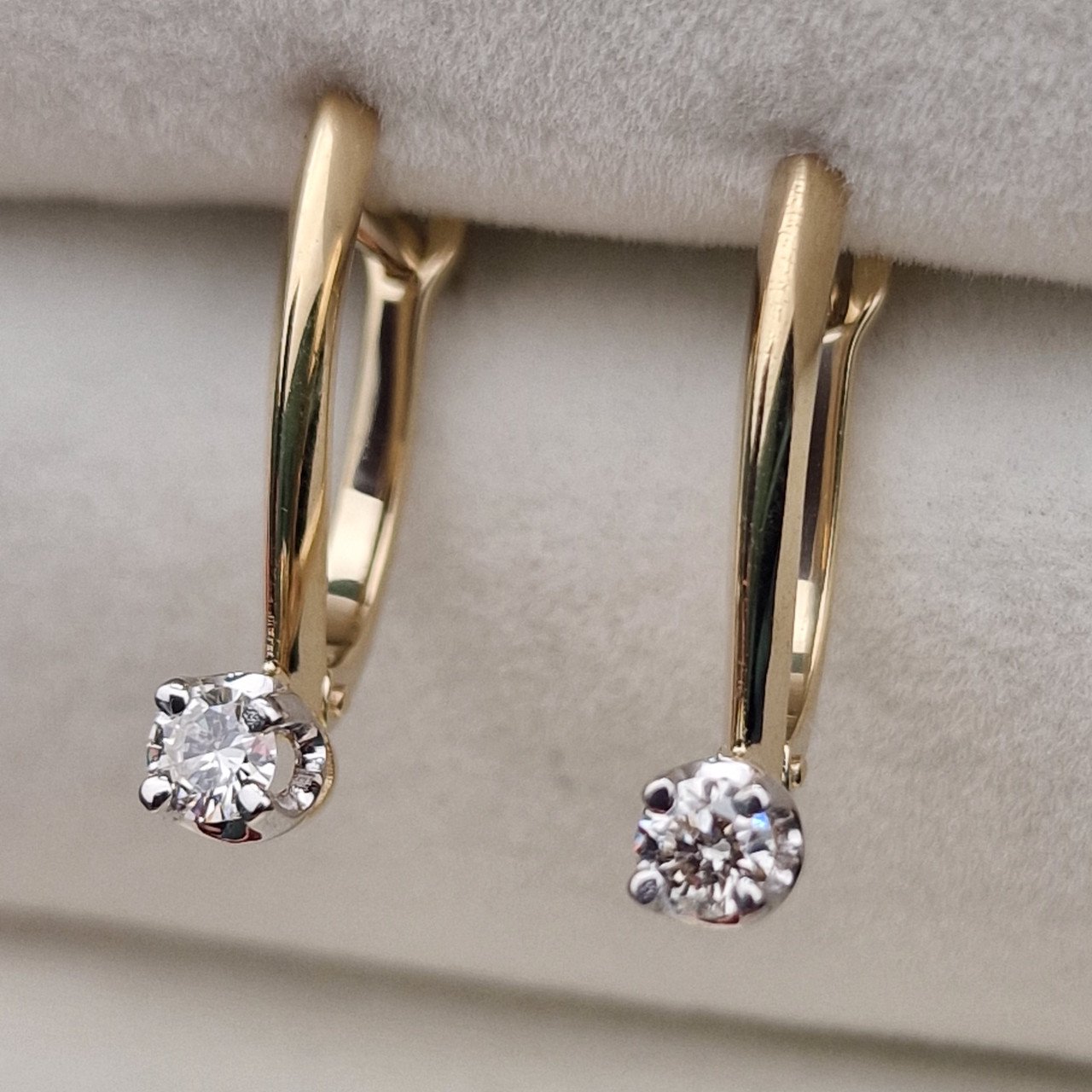 Серьги Deimantas 105154181 2,13гр 0,32ct. купить,NaN