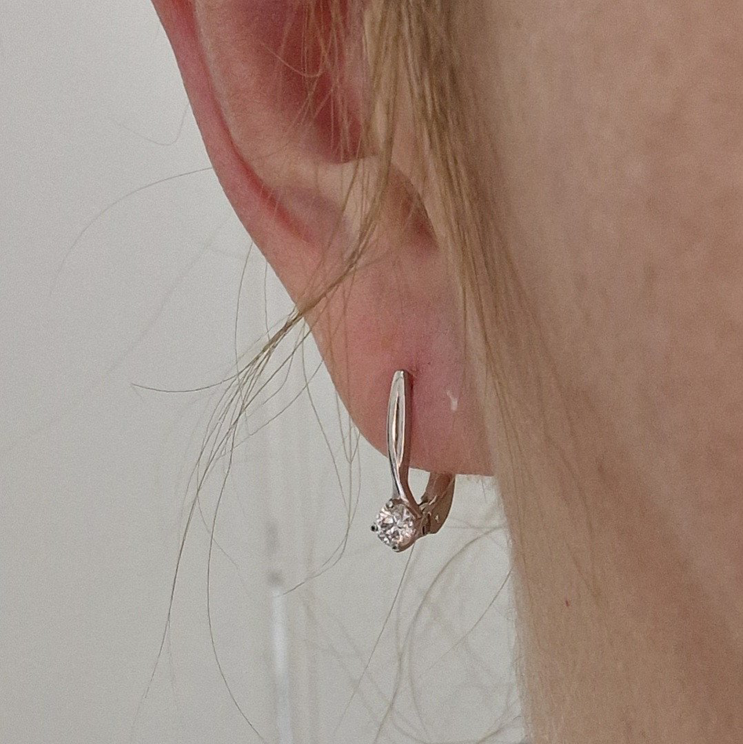 Серьги Deimantas 104885474 2,48гр 0,34ct. купить,NaN