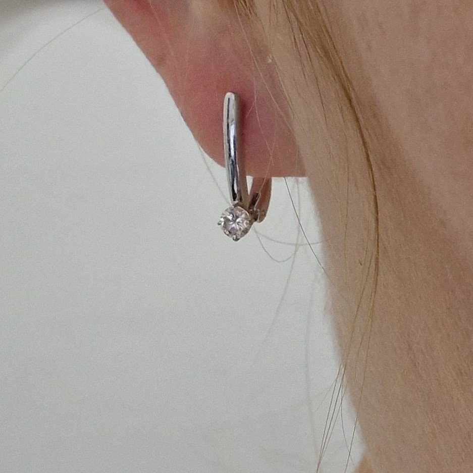 Серьги Deimantas 104885441 2,53гр 0,328ct. купить,NaN