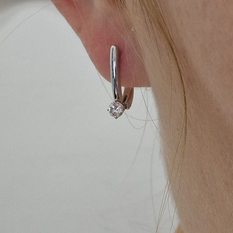 Серьги Deimantas 104885441 2,53гр 0,328ct. купить,NaN