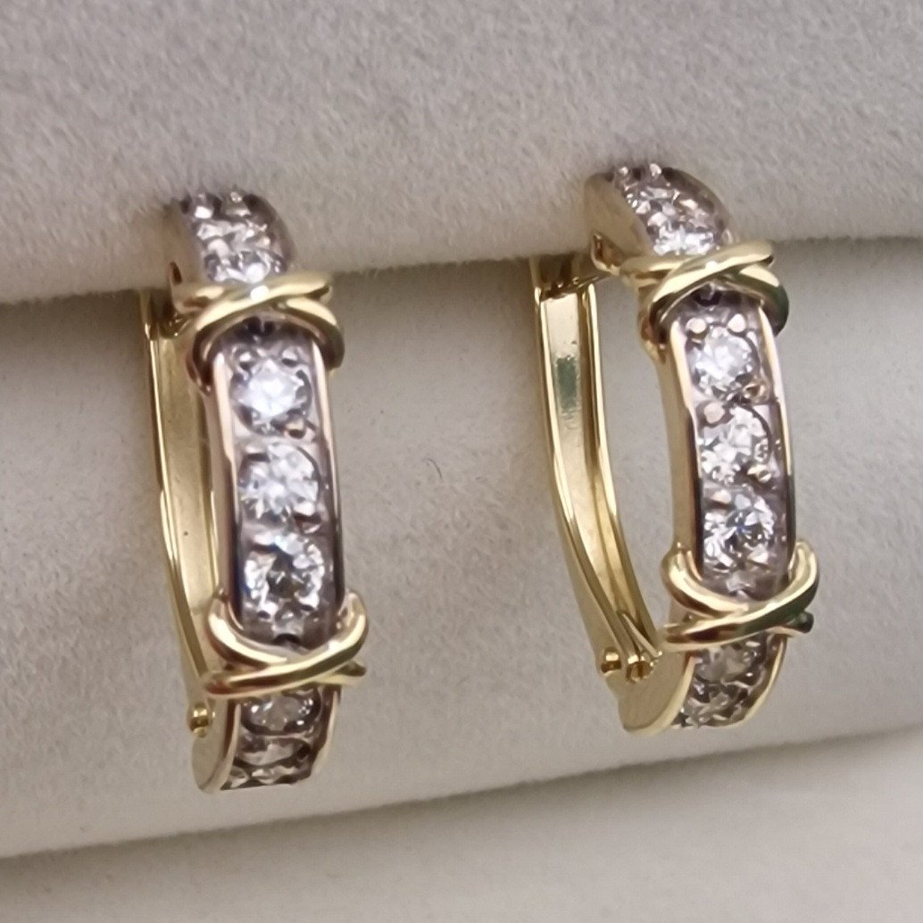 Серьги Deimantas 103754717 2,72гр 0,50ct. купить,NaN